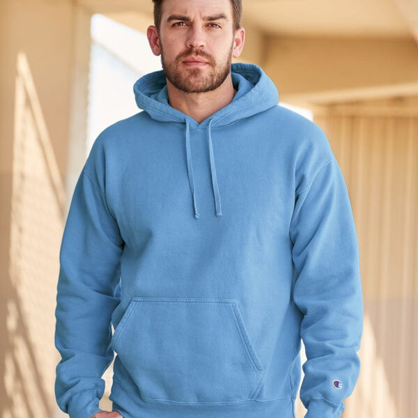 Garment-Dyed Hooded Sweatshirt Thumbnail