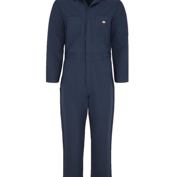 Basic Blended Long Sleeve Coverall - Tall Sizes Thumbnail