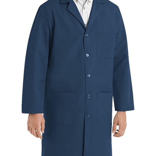 Button Front Lab Coat - Tall Sizes Thumbnail